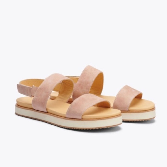 🆕 NISOLO Women’s Leather Desert Rose Leather Sandals - Picture 3 of 6